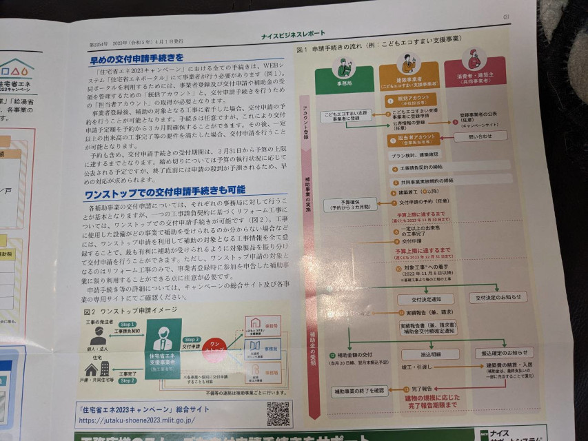 住宅省エネ2023キャンペーンの申請はお済ですか？齋藤建築でのリフォームにも適用可能です！補助に関する予算には上限が御座います。リフォームをお考えの方は、是非お早めにご相談下さいませ。